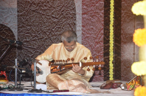 Pt. Narendra Nath Dhar performing Instrumental Concert Sarod